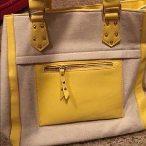 Yellow purse